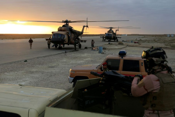 مقتل أمريكيين وبريطاني وإصابة 12 بهجوم على معسكر شمالي بغداد (صورة)