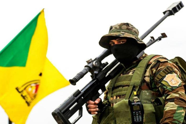 حركة النجباء تستنكر دفاع عملاء امريكا المعترضين على قصف قاعدة التاجي