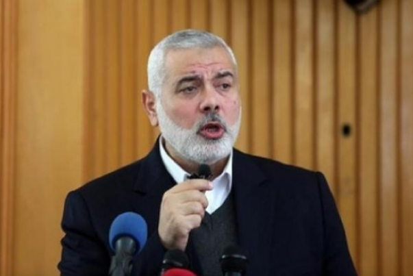 هنية يصف الحظر الأمريكي ضد الشعب الايراني بالظالم