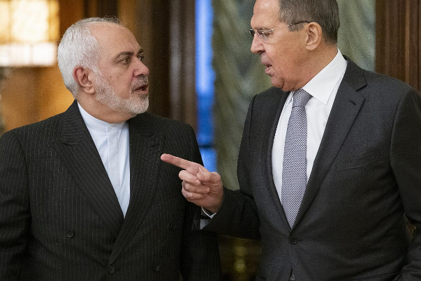 لافروف لظريف: لابد من رفع الحظر الأمريكي عن إيران في ظل أزمة كورونا