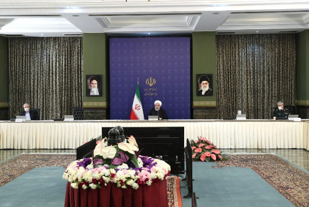 روحاني يعلن استئناف بعض المشاغل مطلع الاسبوع القادم مع رعاية العزل الاجتماعي