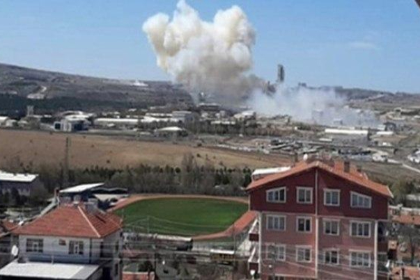 وقوع انفجار در یکی از کارخانه‌ اسلحه‌سازی ترکیه در آنکارا