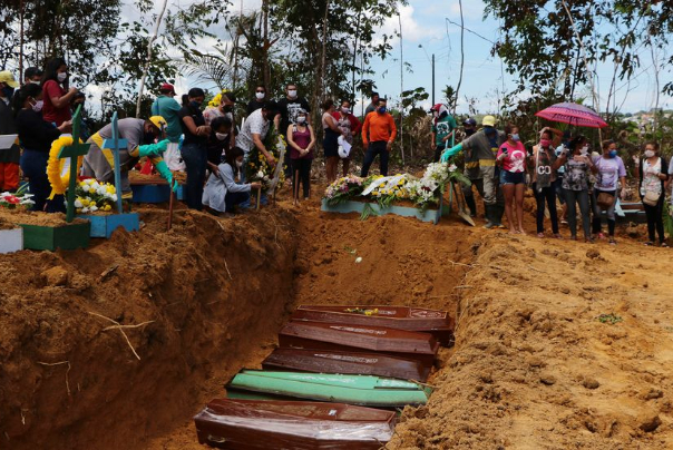 كورونا يتوحش بالبرازيل.. المقابر الجماعية تكشف حجم الكارثة (صور)