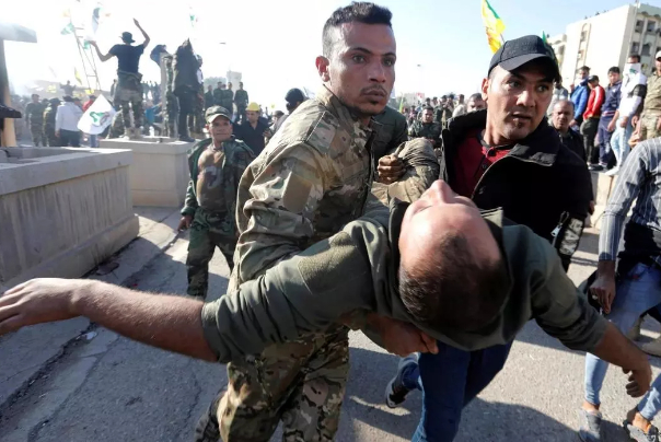 A number of civilians have been wounded by ISIS gunfire in eastern Iraq