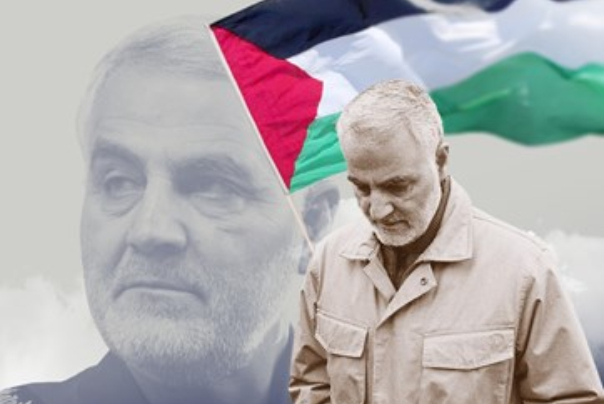 رسالة سابقة للشهيد سليماني: الدفاع عن فلسطين شرف وعزة لنا