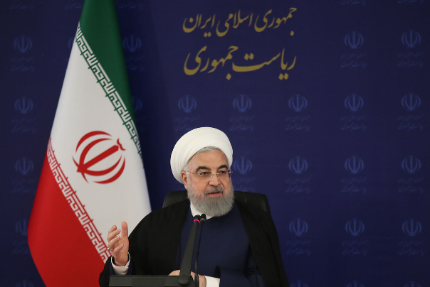 روحاني: تحت رعاية القيادة الحكيمة ايران صمدت بوجه المؤامرات