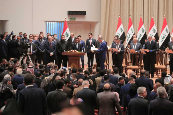 اكتمال تشكيل حكومة رئيس الوزراء العراقي.. وايران تهنّئ