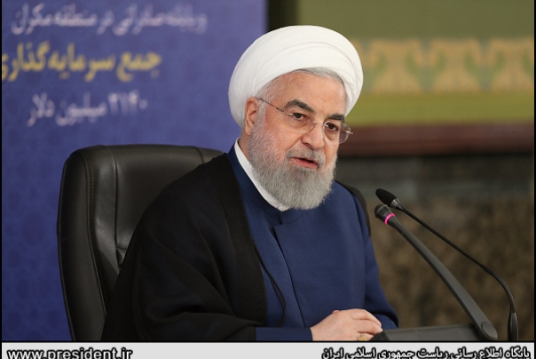 روحاني: فارضو الحظر لايمكن أن يوقفوا تقدّم الشعب الإيراني