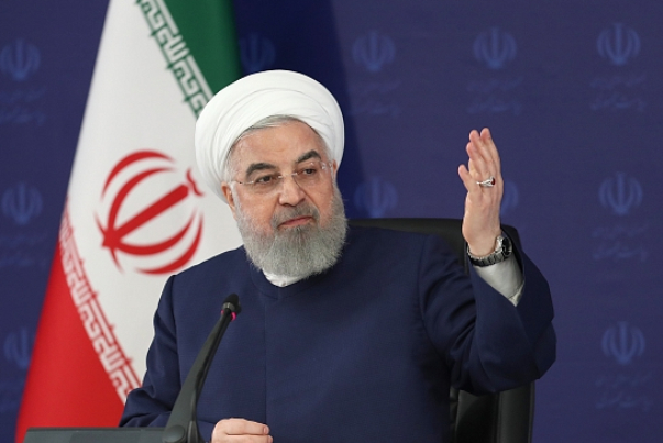 الرئيس الايراني: كورونا قد يستمر حتى نهاية العام الإيراني الحالي