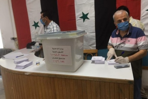 فتح صناديق الاقتراع بسوريا لإنتخاب أعضاء مجلس الشعب