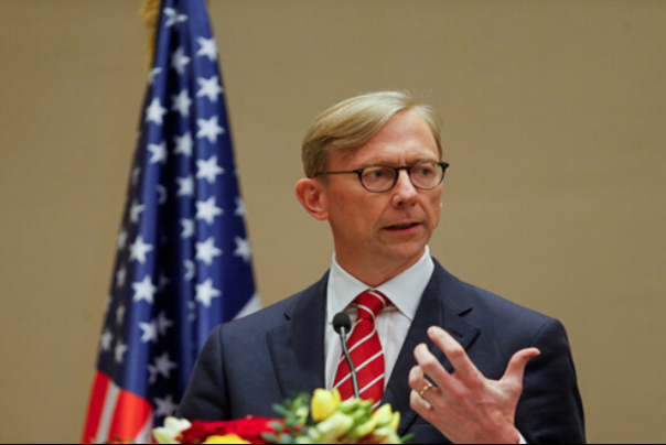 المبعوث الأمريكي لشؤون إيران برايان هوك يغادر منصبه