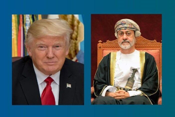 الرئيس الأمريكي يتحدث هاتفيا مع سلطان عمان