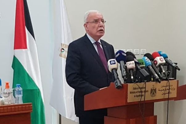 وزير الخارجية الفلسطيني : فلسطين لا تتشرف بالترأس في دورة الجامعة العربية الحالية!