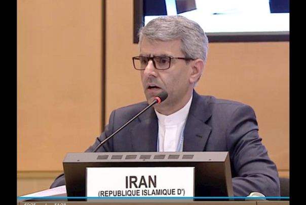 مندوب إيران في فيينا: ندعو المجتمع الدولي الى مواجهة الغطرسة الاميركية