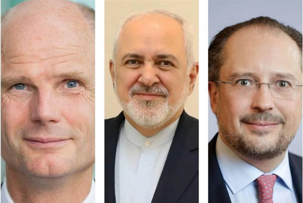 Iran’s FM Holds Talks with Dutch, Austrian Counterparts
