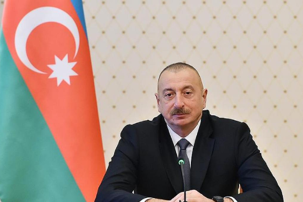 علييف يشيد بموقف ايران حيال قره باغ