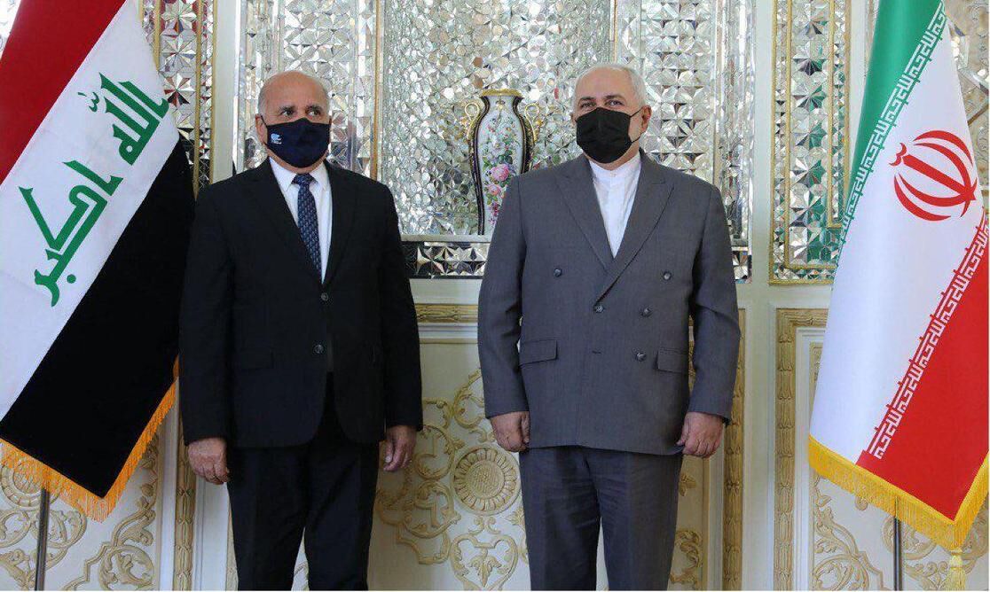 ظريف يستعرض هاتفيا مع نظيره العراقي العلاقات الثنائية
