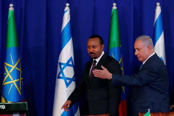 חתימה על הסכם ביטחון בין אתיופיה לישראל