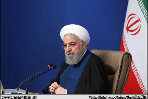 روحاني: سياسة ايران ثابتة لم ولن تتغير والأمر متروك للادارة الامريكية