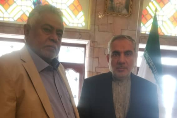 وكيل محافظة الحديدة يلتقي السفير الايراني بصنعاء