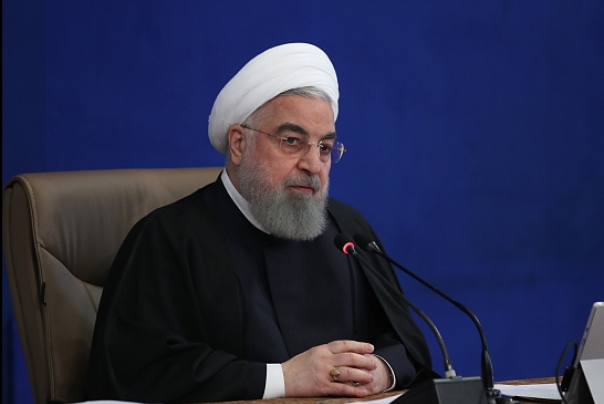روحاني: بفشل العقوبات والضغوط ستستسلم أي إدارة أمريكية أمام الشعب الايراني