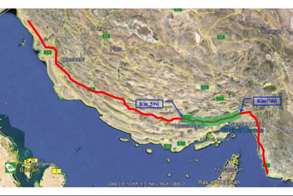 ايران تجني 500 مليون يورو في مشروع مد خط أنابيب كوره -جاسك