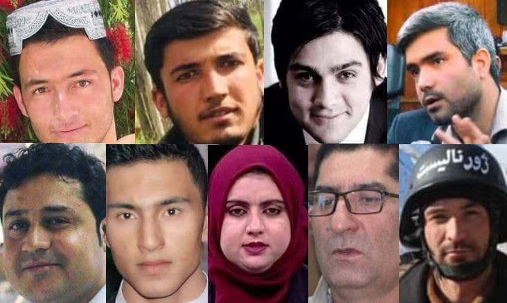 ترور ١٢ نفر از اهالى رسانه در افغانستان در یک سال گذشته