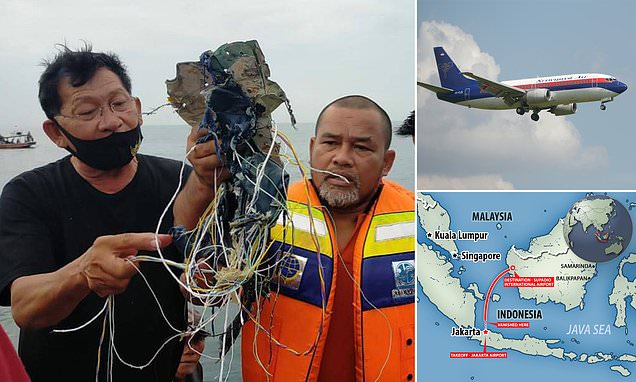 إندونيسيا تؤكد تحطم طائرة ركاب لها تقل  50 شخصاً في بحر جاوة