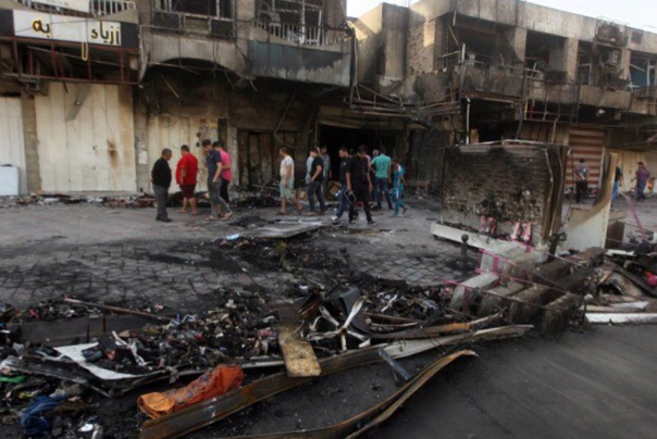 28 شهيداً و73 جريحاً بتفجير انتحاري مزدوج وسط بغداد (فيديو)