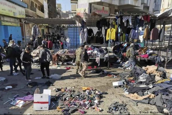 داعش مسئولیت انفجارهای روز گذشته بغداد را پذیرفت