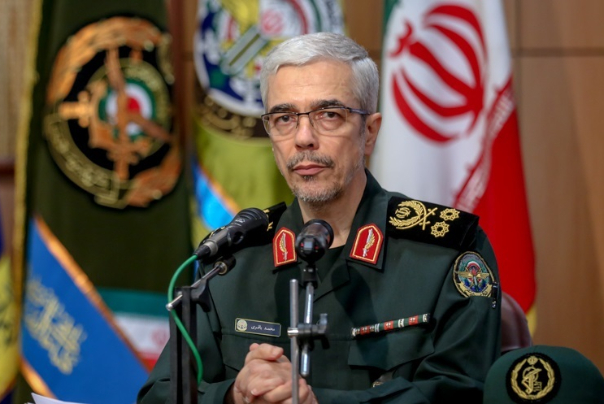رئيس الاركان الايرانية: بعد مناوراتنا الناجحة العدو أكد أن وجوده دفاعي