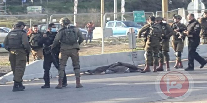 استشهاد فلسطيني برصاص قوات الاحتلال جنوب بيت لحم