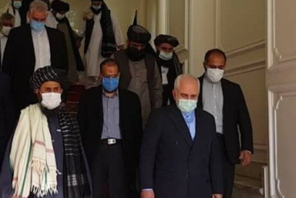 دیدار هیئت طالبان با ظریف