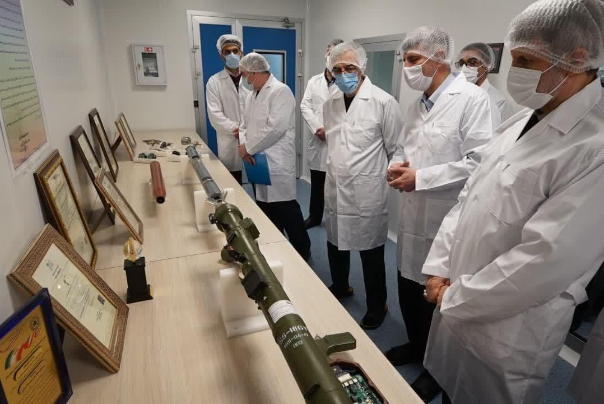 افتتاح‌خط تولید انبوه موشک‌های دوش‌پرتاب و تولید سوخت جامد مرکب