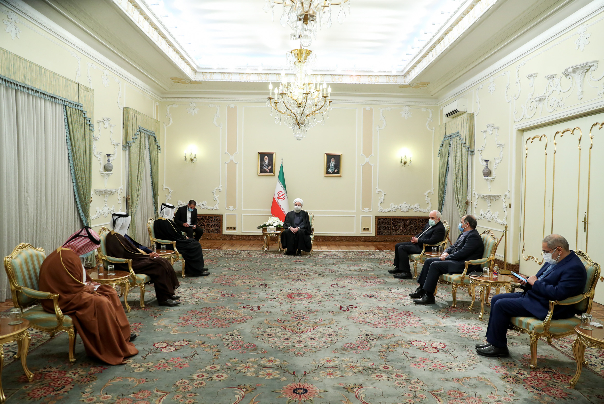مباحثات ايرانية-قطرية مثمرة حول السلام وتعزيز العلاقات الثنائية