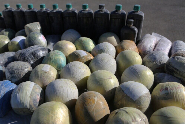 ضبط 6 الاف و600 كغ من المخدرات في مازندران شمالي ايران