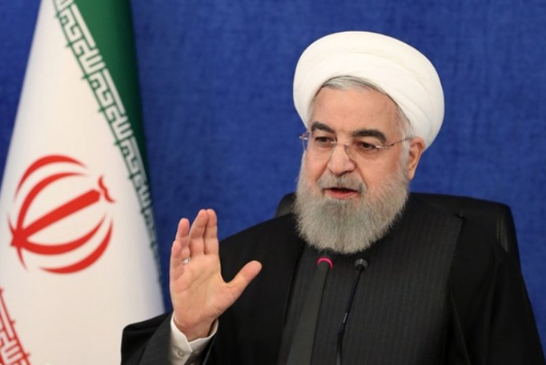 روحاني لأمير قطر: الوجود الاسرائيلي في المنطقة خطر جسيم