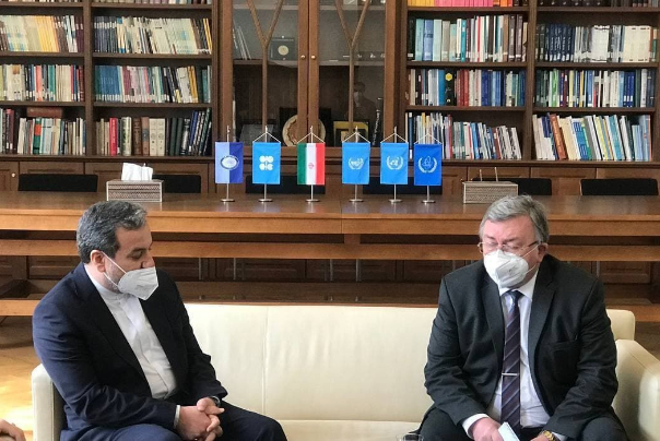 عراقجي يلتقي مندوب روسيا لدى المنظمات الدولية بفيينا