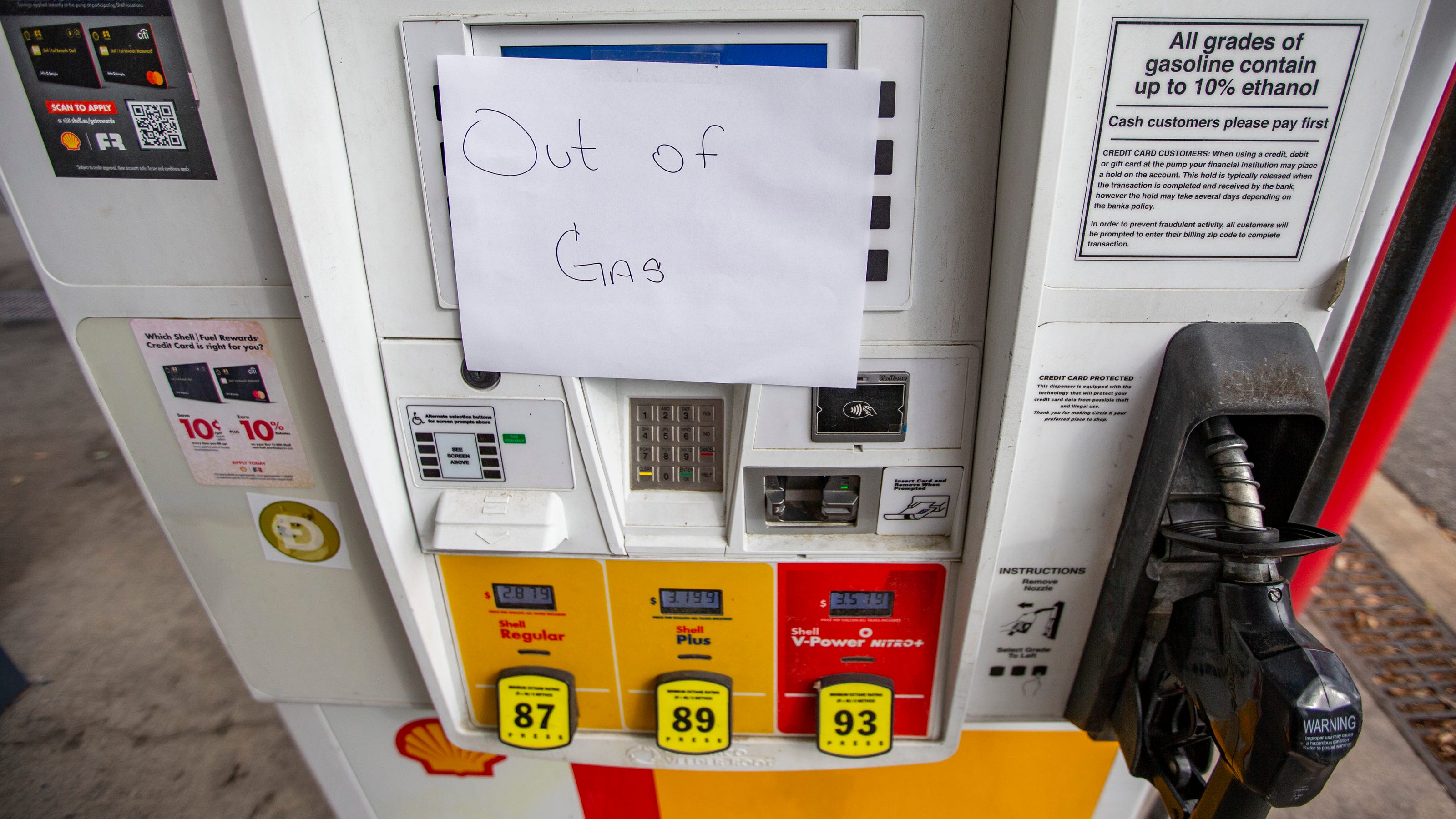 بحران سوخت آمریکا به پنجمین روز کشیده شد