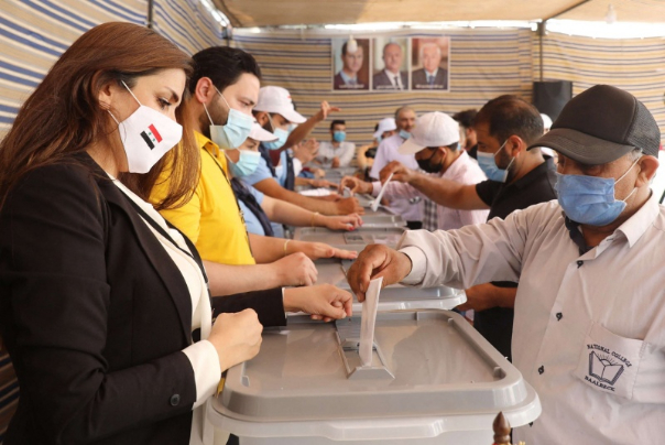 Syrians head for polling stations to elect president