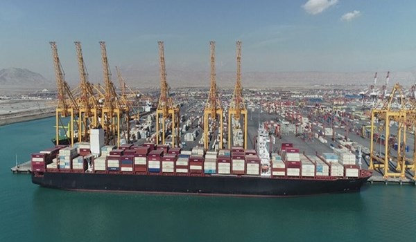 صادرات الحاويات تنمو 49 بالمئة عبر ميناء ضخم جنوب ايران