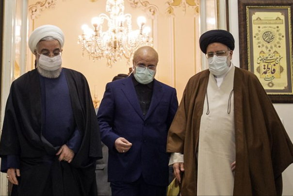 Heads of 3 branches of power in Iran cast their votes