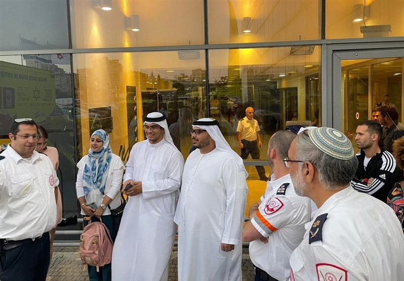 دواطلبان اماراتی به ستاره داود سرخ پیوستند