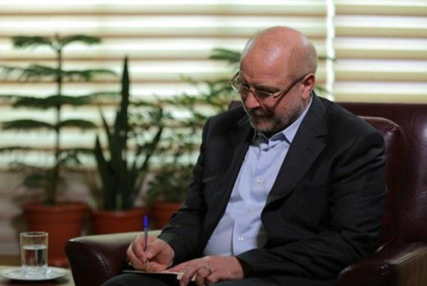 قاليباف يوجّه رسالة لنظيره السوري حول توطيد العلاقات