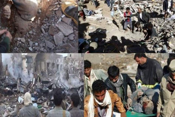إحصائيات جرائم التحالف السعودي خلال 2300 يوم من العدوان على اليمن