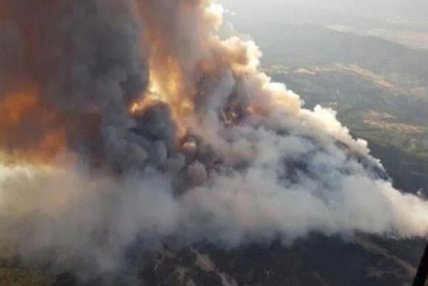 آتش سوزی در نزدیکی قدس اشغالی