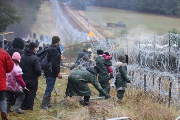 Refugees on the Belarusian-Polish border are victims of Western human rights
