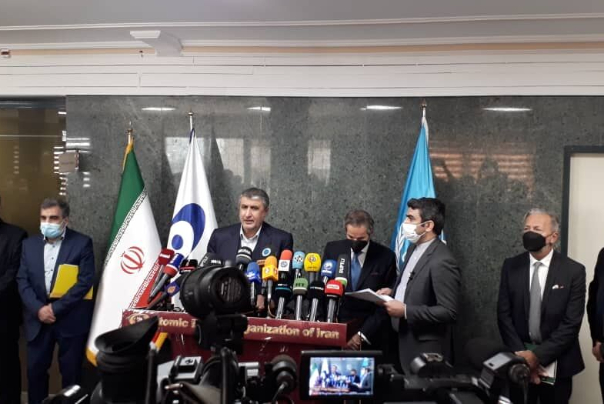 اسلامی اعلام کرد: تفاهم ایران و آژانس برای ادامه مذاکرات حل و فصل موارد باقی مانده