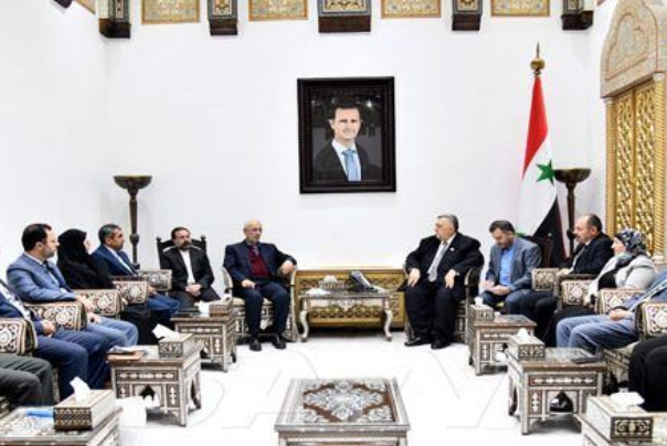 Syrian speaker depicts ties with Iran as deep, strong