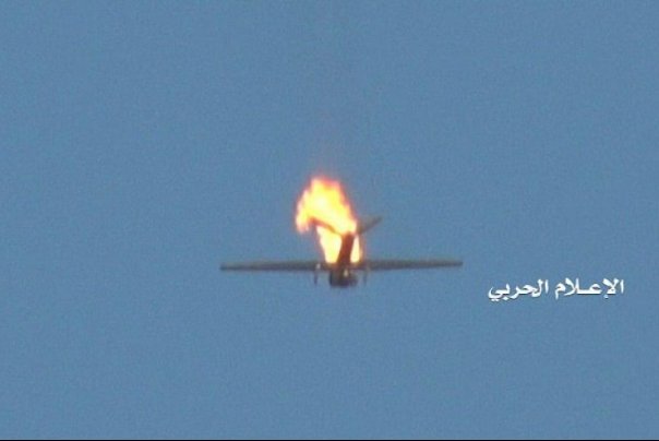 اليمن.. إسقاط طائرة تجسس للعدوان السعودي في أجواء مأرب